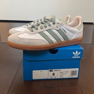 Adidas SAMBA OG Women’s Silver Green